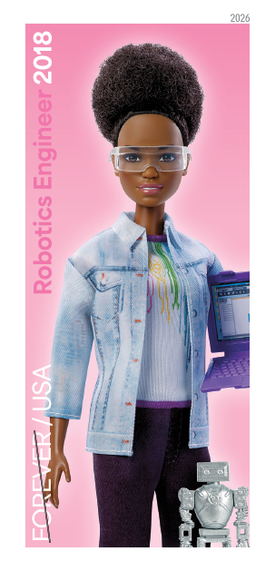 2026 Barbie® Stamps | Tool Stamps US Postage Stamps