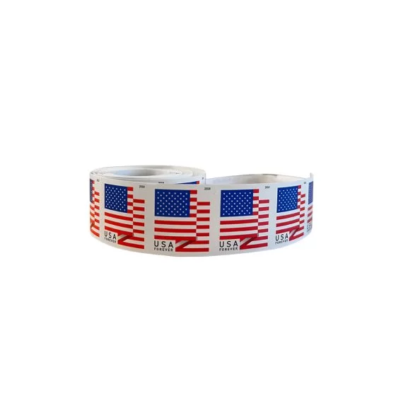 2018 U.S. Flag Forever Stamps 100 Rolls | Tool Stamps US Postage Stamps