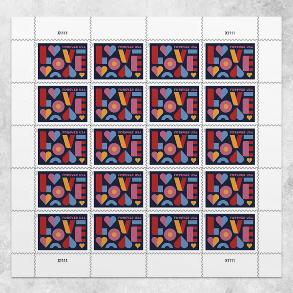2021 Love Forever Stamps | Tool Stamps US Postage Stamps
