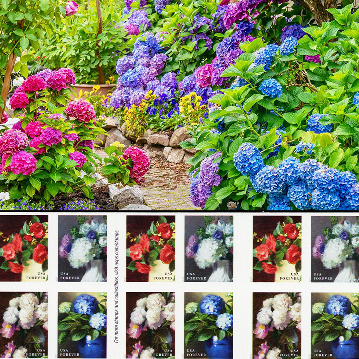 2017 Garden Flowers Forever®Stamp | Tool Stamps US Postage Stamps