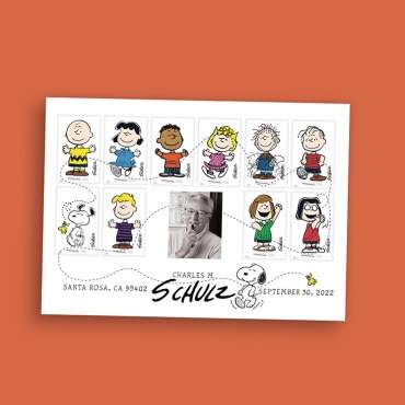 2022 Charles M. Schulz Forever®Stamp | Tool Stamps US Postage Stamps