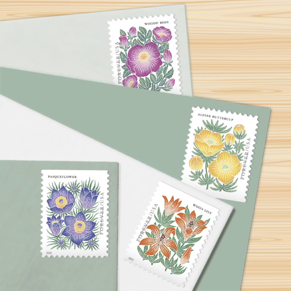 2022 Mountain Flora Forever®Stamp | Tool Stamps US Postage Stamps