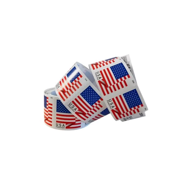 2018 U.S. Flag Forever Stamps 100 Rolls | Tool Stamps US Postage Stamps