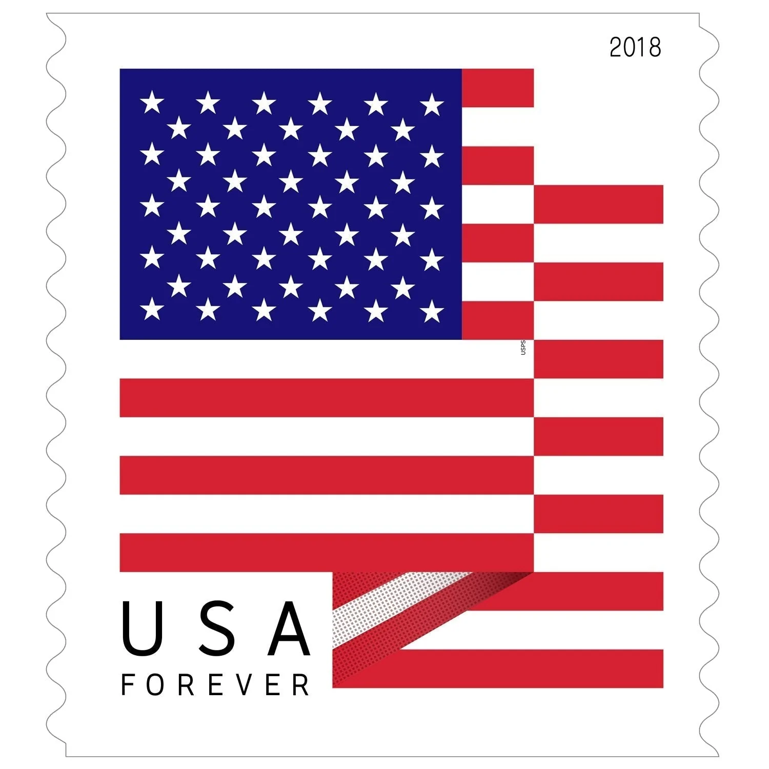 2018 U.S. Flag Forever Stamps 100 Rolls | Tool Stamps US Postage Stamps