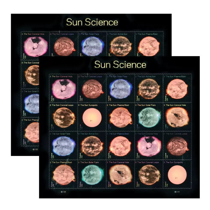 2021 Sun Science Forever®Stamp | Tool Stamps US Postage Stamps