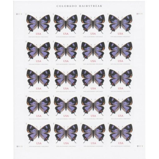 2021 Colorado Hairstreak Forever®Stamps | Tool Stamps US Postage Stamps