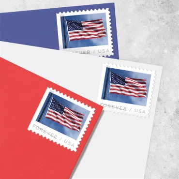 2019 U.S. Flag Forever Stamps 100 Rolls | Tool Stamps US Postage Stamps