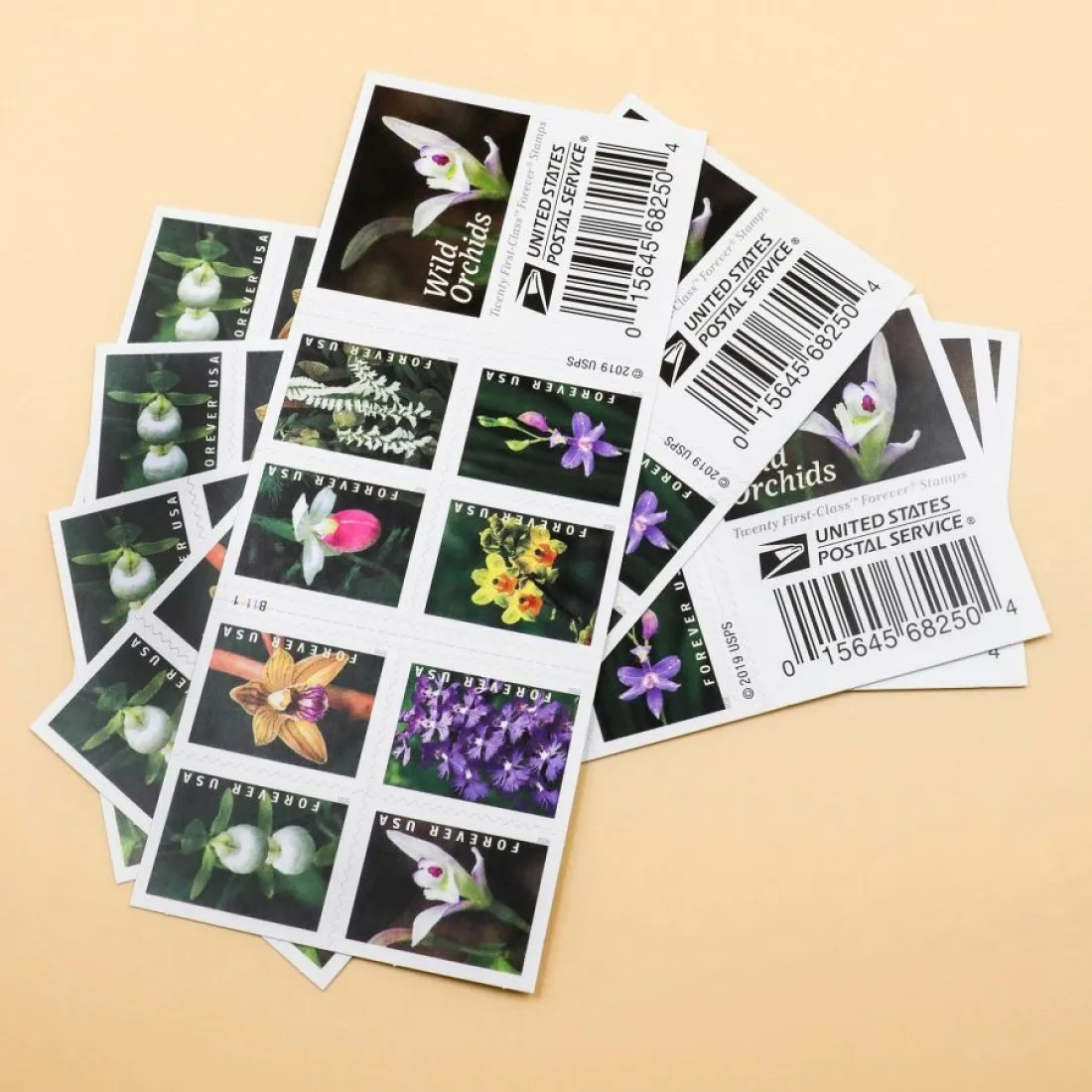 2020 Wild Orchids Stamps | Tool Stamps US Postage Stamps