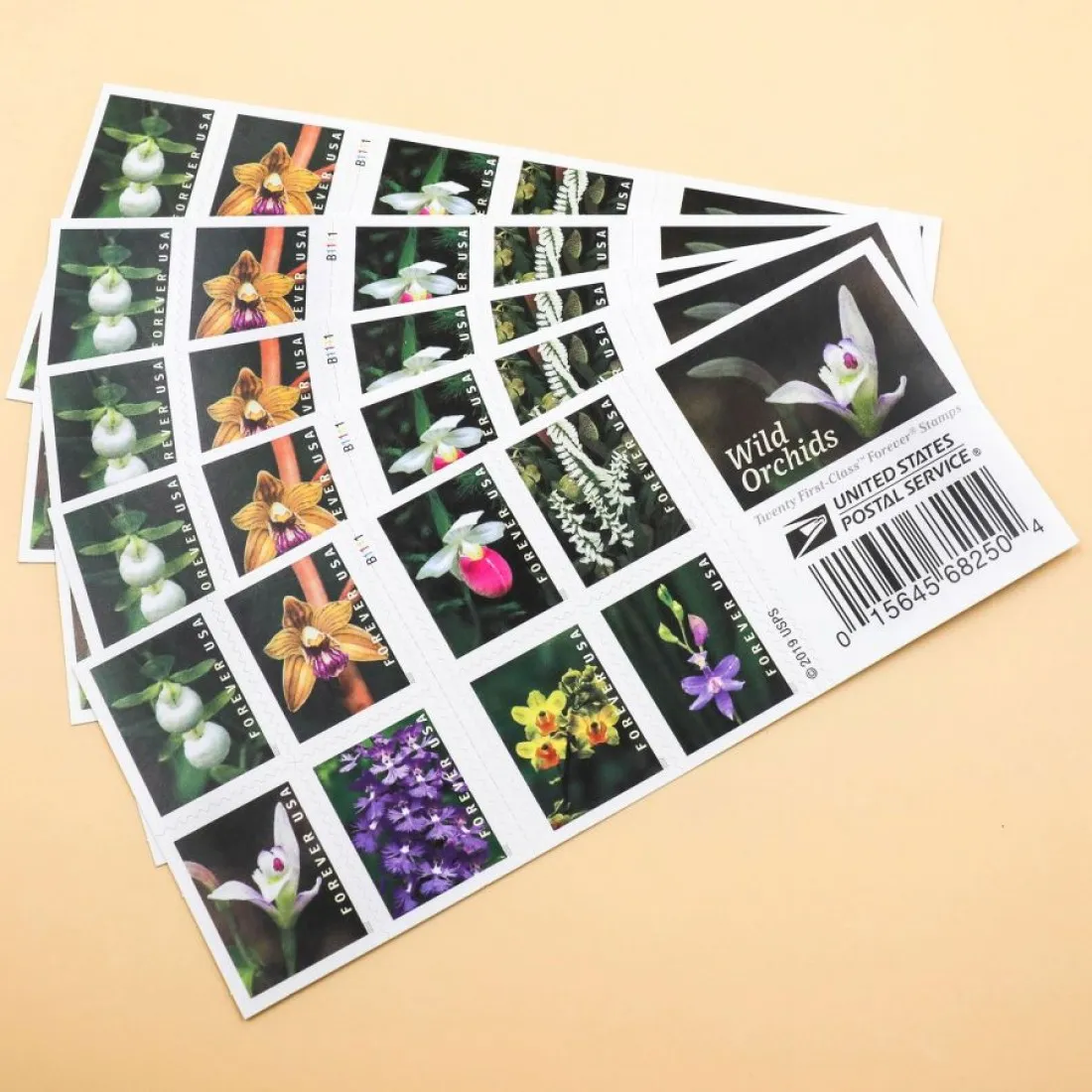 2020 Wild Orchids Stamps | Tool Stamps US Postage Stamps