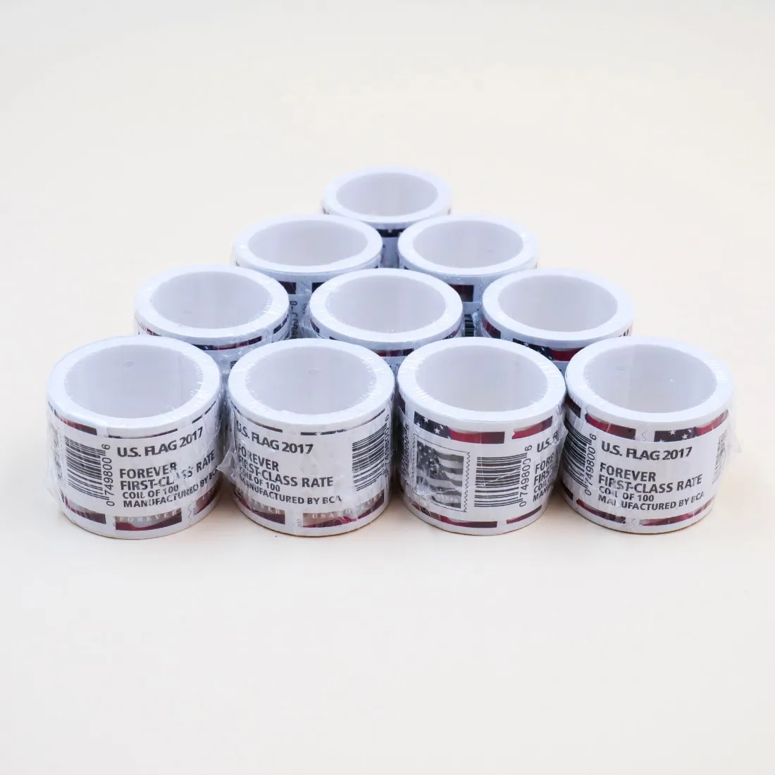 2017 Flag 100 Rolls - Forever Stamps