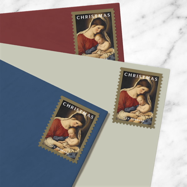 2024 Christmas Madonna and Child Stamps - Forever Stamps