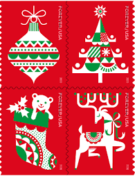 Big Sales! B Christmas Collection Stamps,300 Pcs - Forever Stamps