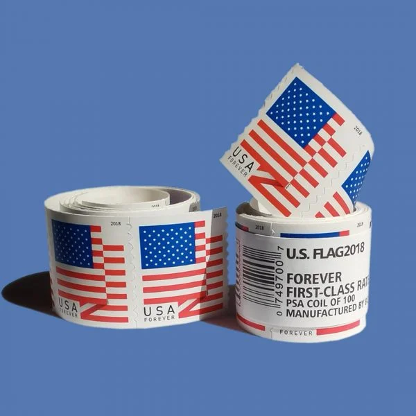 2018 U.S. Flag Forever Stamps Roll | Tool Stamps US Postage Stamps