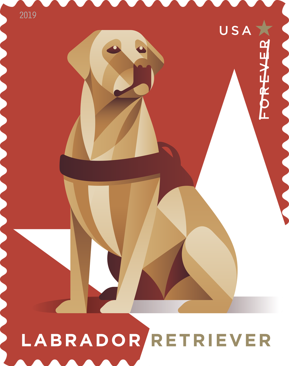 2019 Military Working Dogs Stamps 100 PCS | Tool Stamps US Postage Stamps