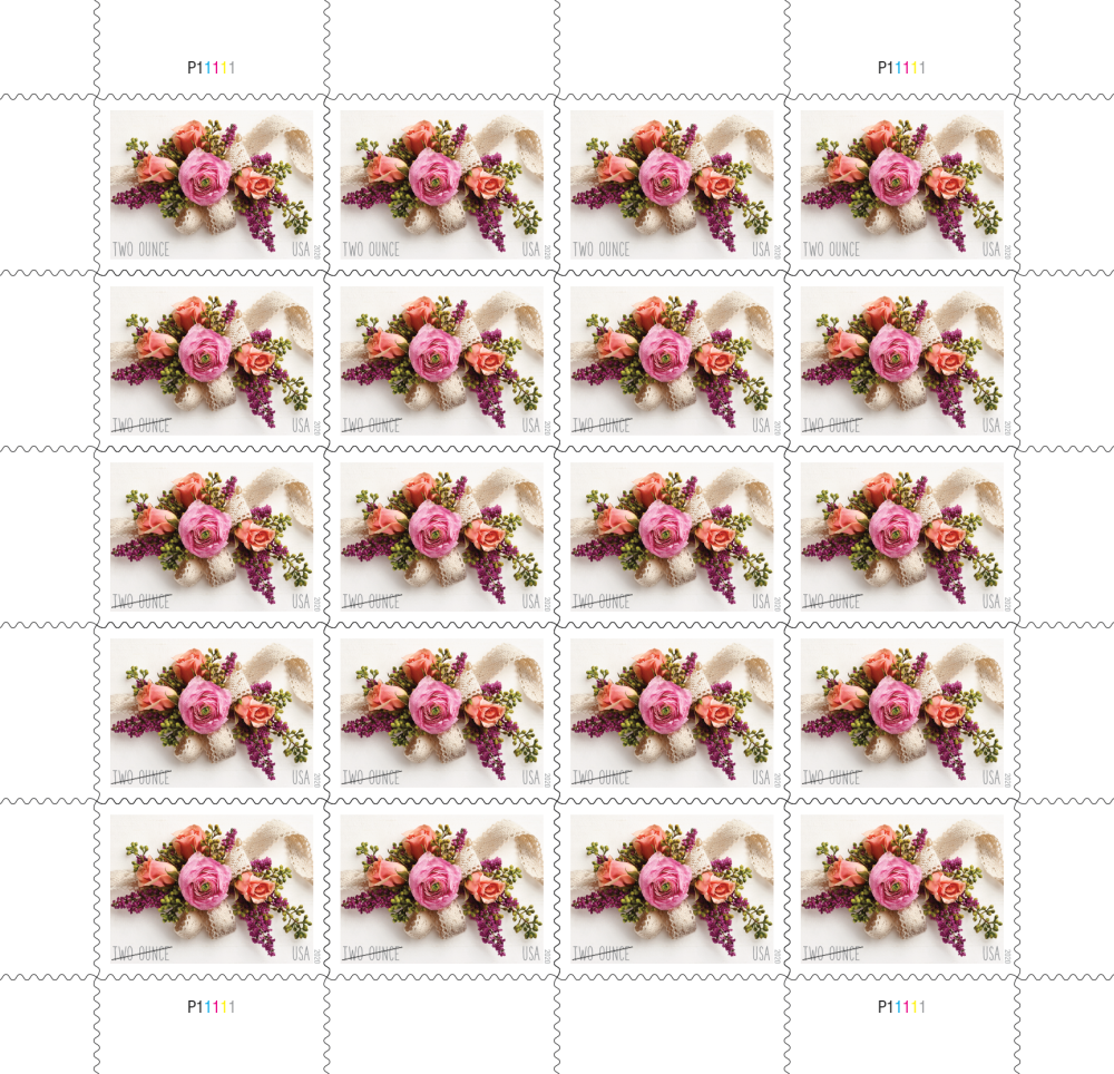 2020 Garden Corsage Two Ounce Forever®Stamp | Tool Stamps US Postage Stamps